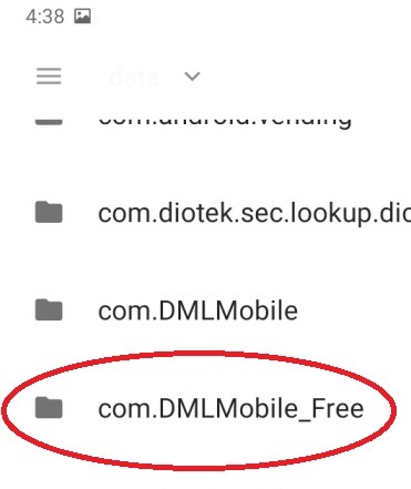 DMLMobile File Picker root directory